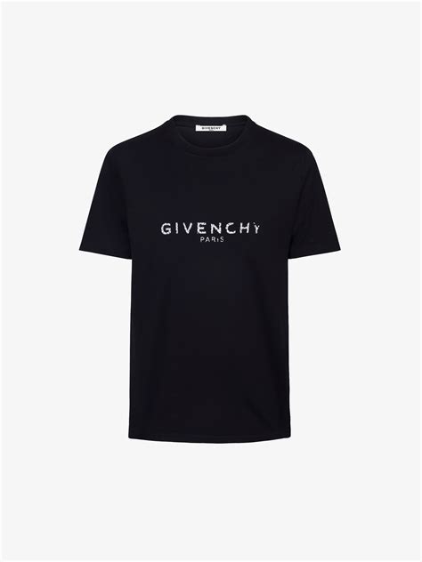 blurred givenchy paris t shirt|givenchy paris t shirt sale.